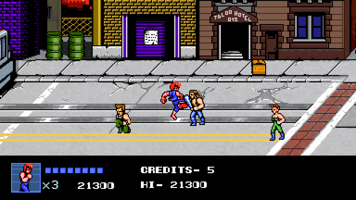 Double Dragon IV screenshot 2 for Playstation 4